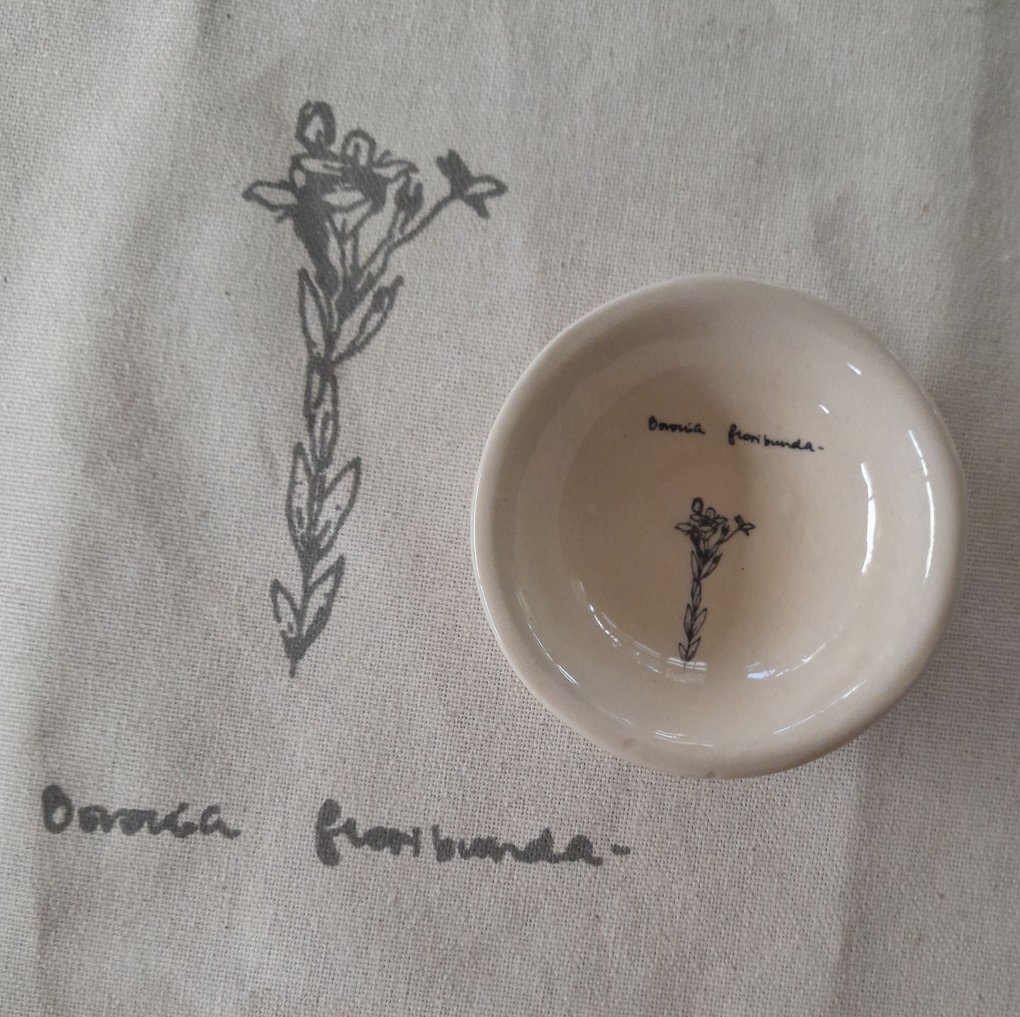 Floral Ring Dish - Boronia Floribunda