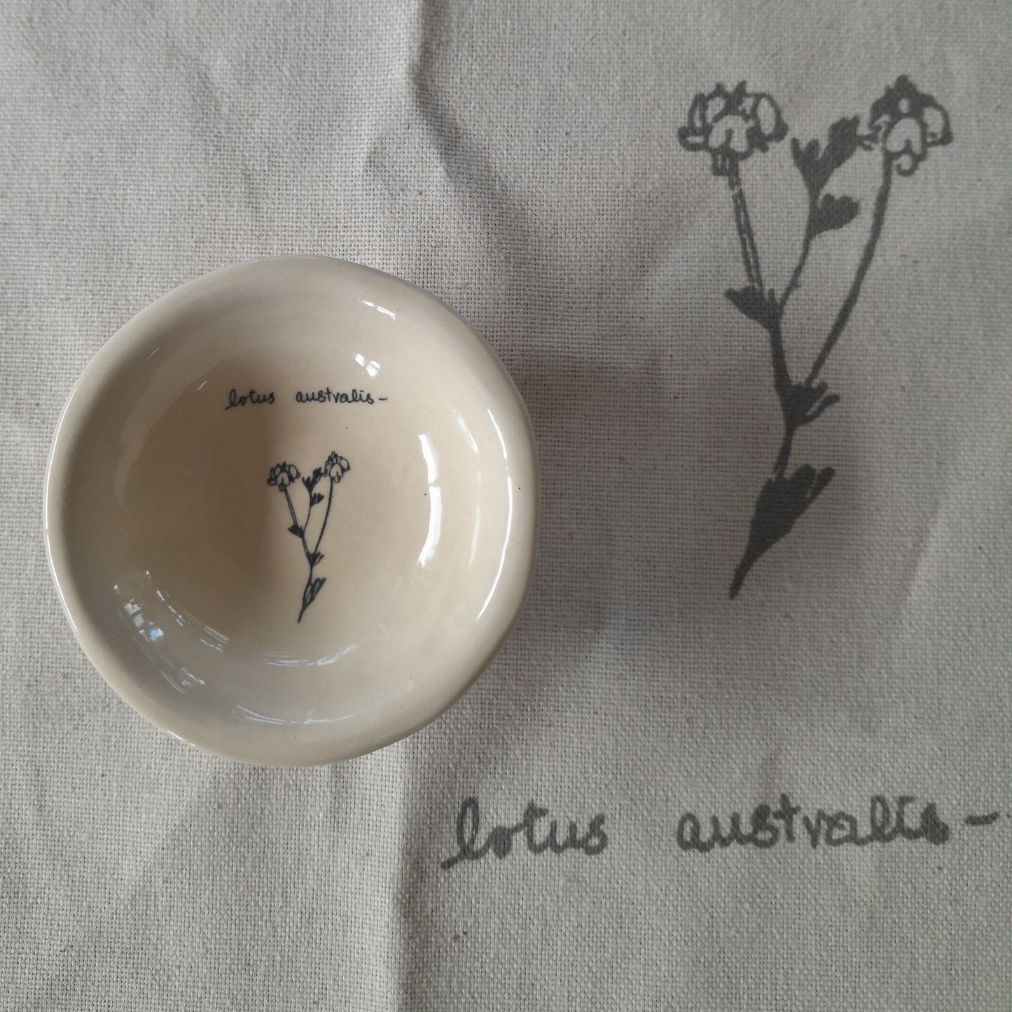 Floral Ring Dish - Lotus Australis