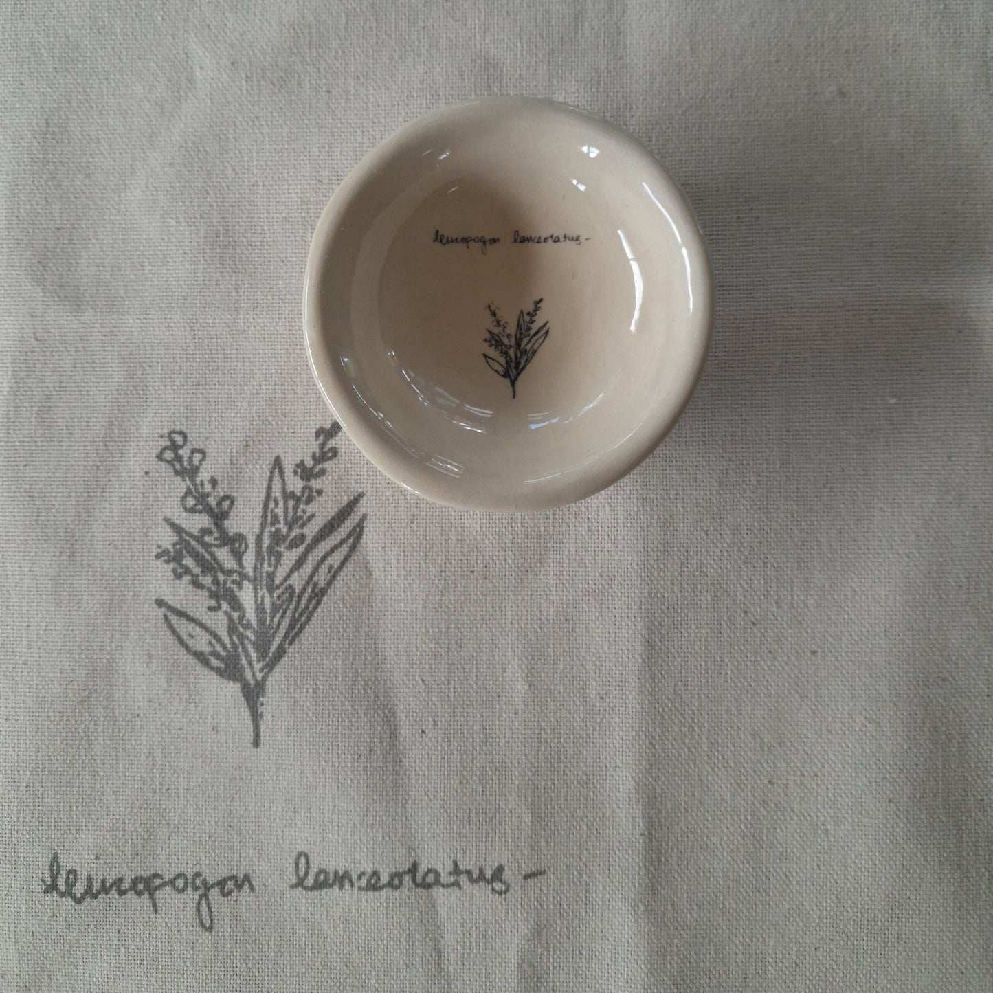 Floral Ring Dish - Leucopogon Lanceolatus